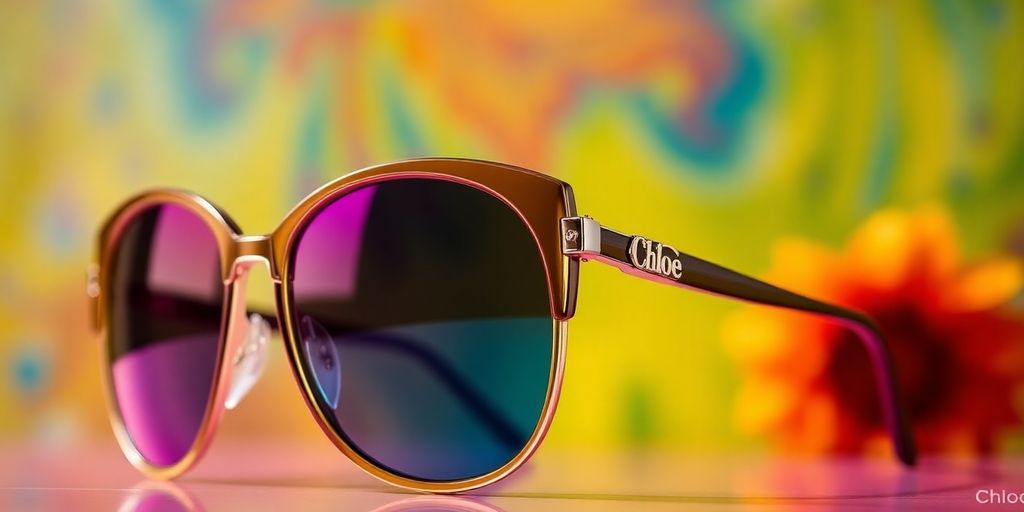 Best Chloe sunglasses for women Chloe sunglasses CH0111S-30012464-001 in bright setting.