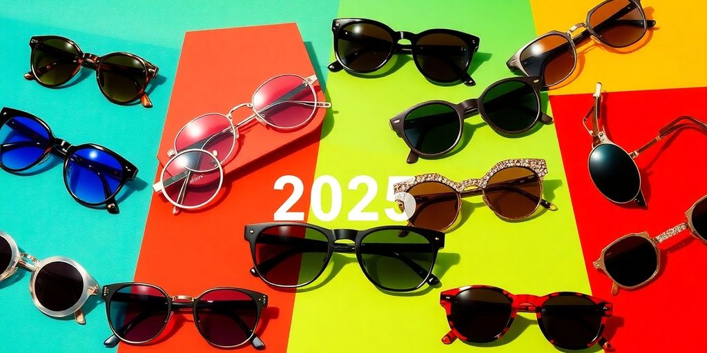 Latest Gucci sunglasses collection 2025 Stylish 2025 Gucci sunglasses in various colors and designs.