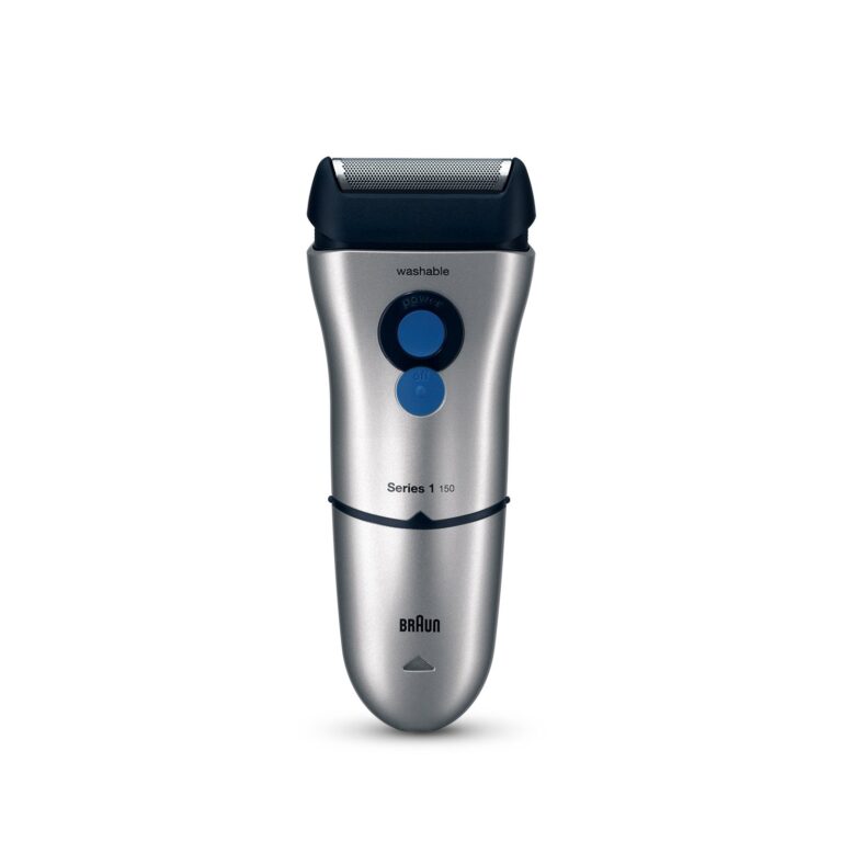 Mengotti Couture® Series 1 150S Shaver With Protection Cap, Silver 1 Braun Series 1 150s 1 Font
