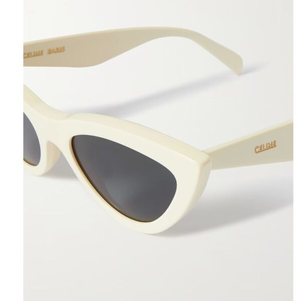 Celine Cat Eyes white