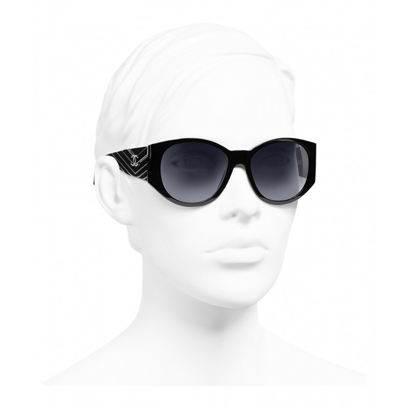 Chanel Oval Glasses  Oval glasses, Cat eye sunglasses, Oval sunglass