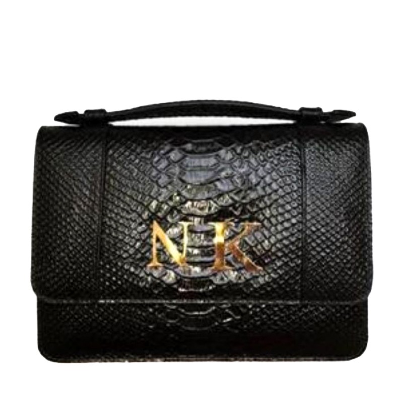 community Omitted Oxidize Charo Bag with initials - Sac Studio - Mengotti Couture®