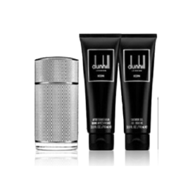 DUNHILL ICON RACING EDP 100ML + 90 AFTER SHAVE+ 90 SHOWER GEL + BAG