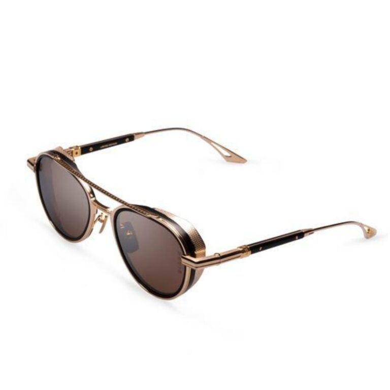 Mengotti Couture® Dita Epiluxury - Eplx.4 Black/ Gold Aviator Unisex Sunglasses - 52Mm Ditaepiluxury4sunglasses 2