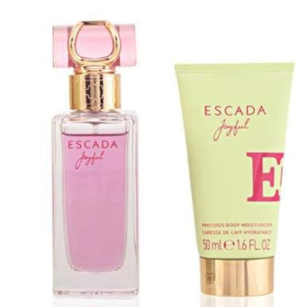 Escada Joyful Set (Edp 50 ML + Body Lotion 50 ML + Box) For Women