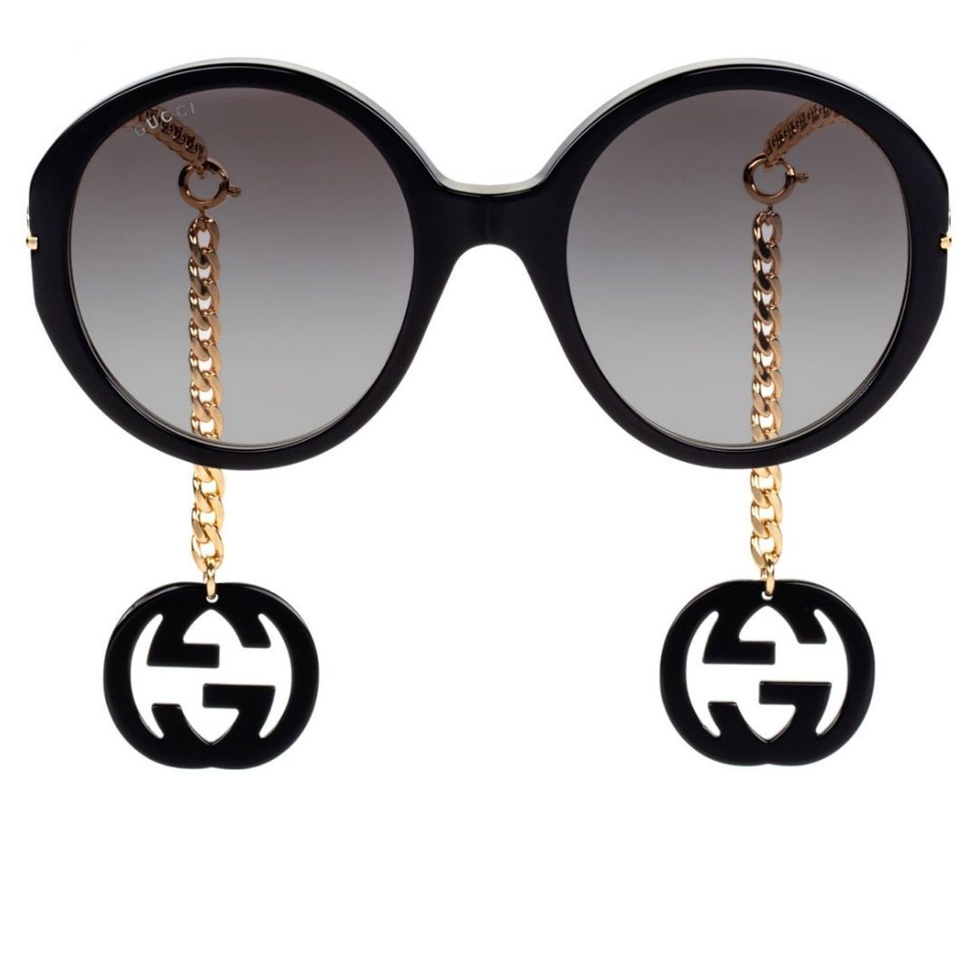 Mengotti Couture® Official Site | Gucci Exclusive Square Sunglasses With  Charms