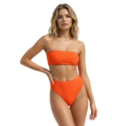 Hubby Waist Two Piece Bikini Swimsuit