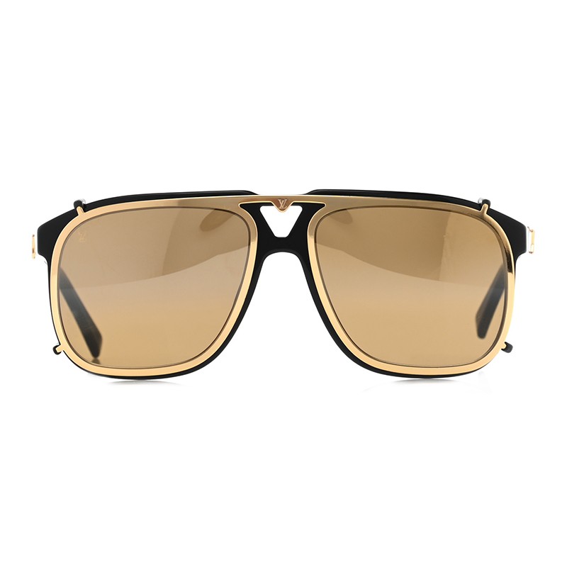 Authentic Louis Vuitton Gold Monogram Clockwise Sunglasses – Italy Station