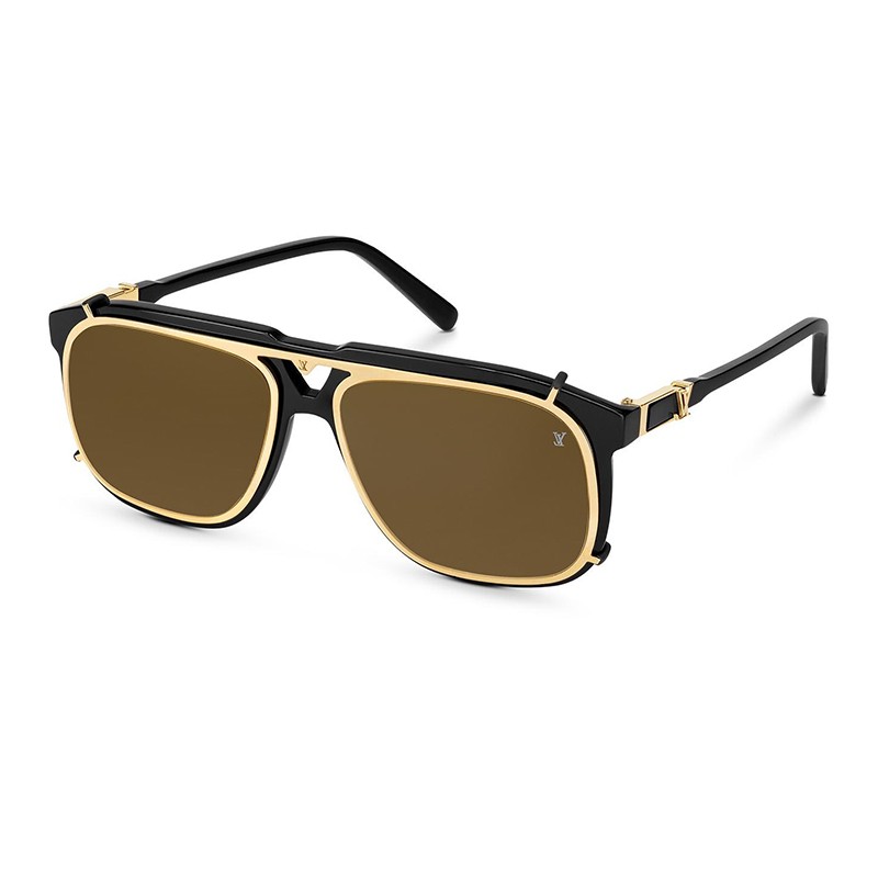Louis Vuitton Goldtone Metal Magnolia Sunglasses Z0371U - Yoogi's Closet