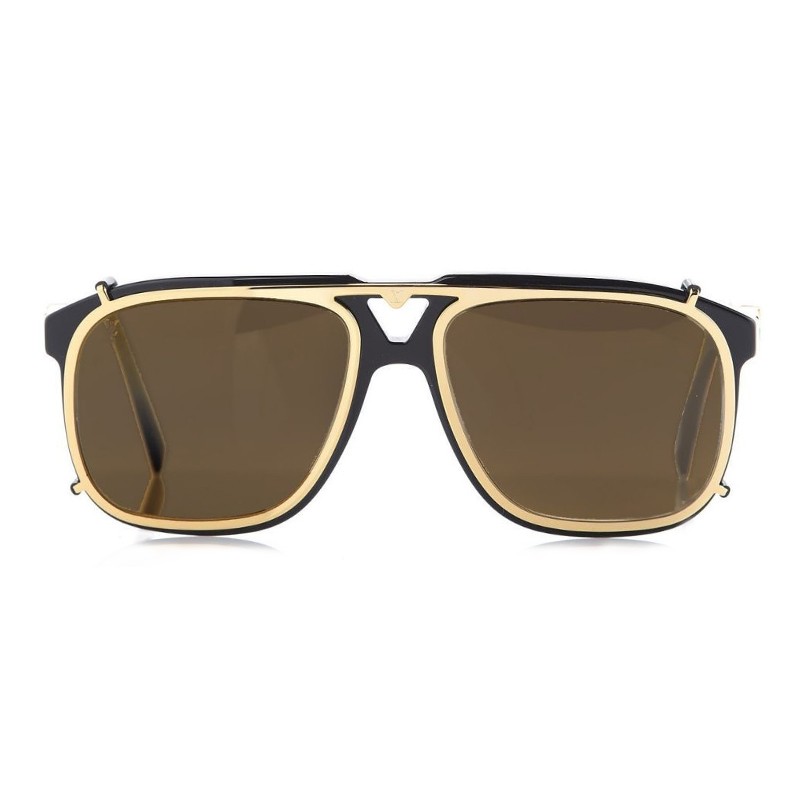 Louis+Vuitton+Sunglasses+LV+Satellite+Z1086E+Glasses+Black+Mens+