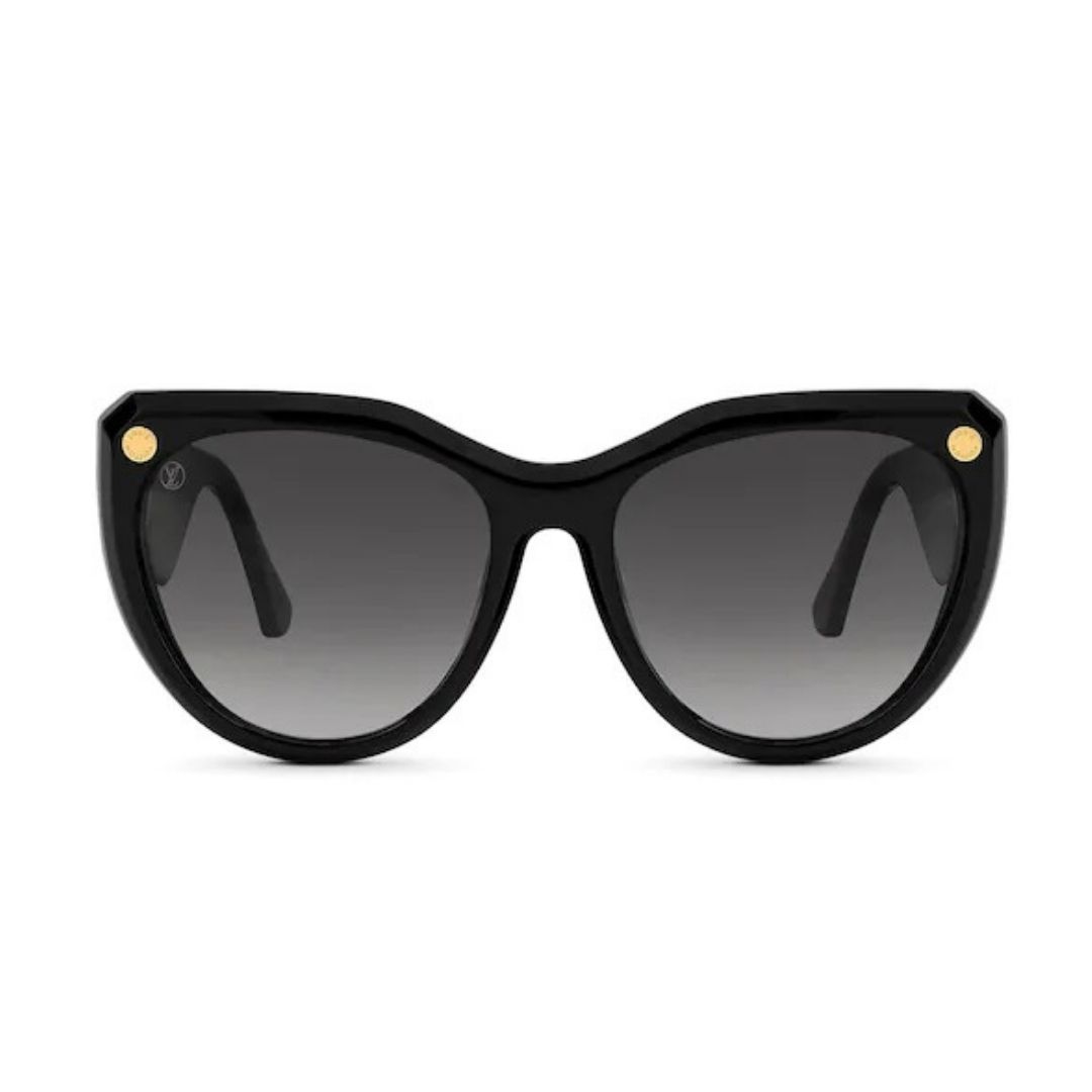 Louis Vuitton Black Gradient My Fair Lady Cat Eye Sunglasses Louis