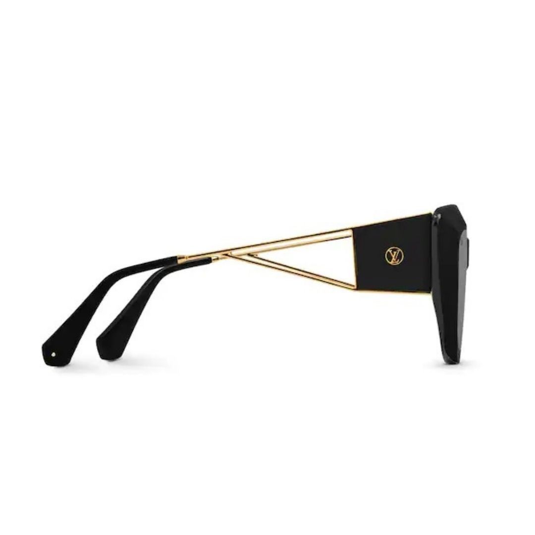 LOUIS VUITTON Acetate Arizona Dream Cat Eye Sunglasses - Black