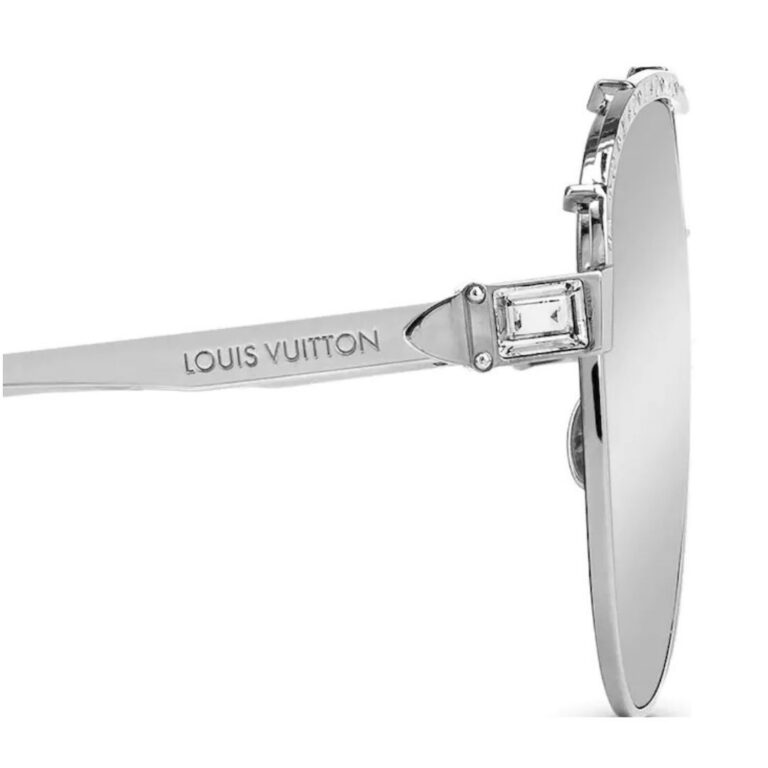 Louis Vuitton - LV Edge Large Square Sunglasses - Black - Women - Luxury