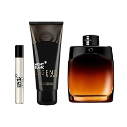 MONTBLANC LEGEND NIGHT AFTER SHAVE 100ML + 100ML + MINI 7,5ML