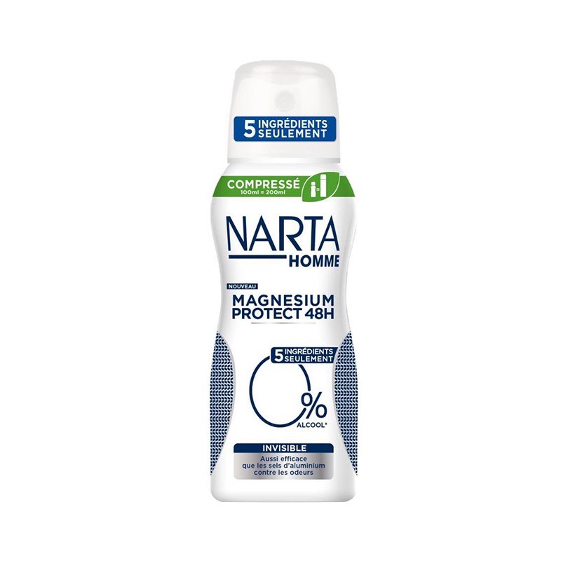 Mengotti Couture® Narta Homme - Magnesium Protect 48H Invisible Compressed Deodorant Narta Homme – Magnesium Protect 48H Invisible Compressed Deodorant
