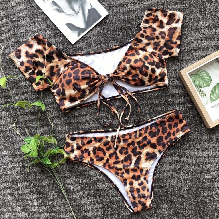 Mengotti Couture® Leopard Swimwear Sw848 2