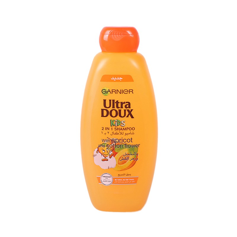 Mengotti Couture® Ultra Doux - Children - With Apricot And Cotton Flower - Shampoo 2 In 2 Ultra Doux – Children – With Apricot And Cotton