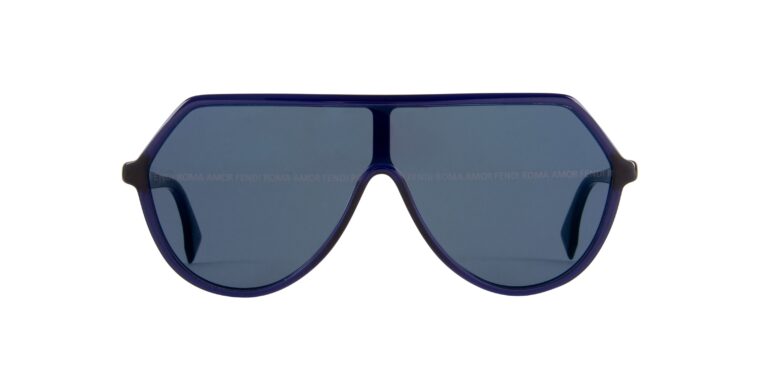 Mengotti Couture® Fendi Fendi Sunglasses Fendi Ff 0377s Blue Aviator Women Sunglasses 99mm Designer Eyes 716736218373