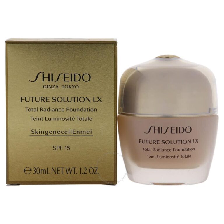Mengotti Couture® Shiseido Future Solution LX Total Radiance Foundation Future Solution Lx Total Radiance Foundation Spf 15 3 Neutral By Shiseido For Women 12 Oz Foundation 729238139374