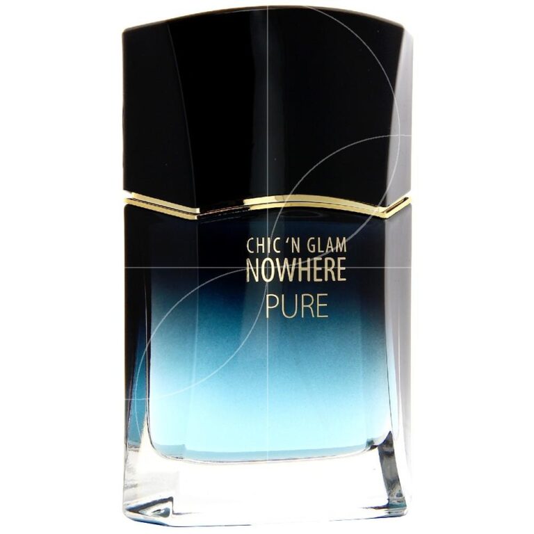 Mengotti Couture® Chic N Glam Nowhere Pure New Brand Chic N Glam Nowhere Pure Eau De Toilette Homme 100ml