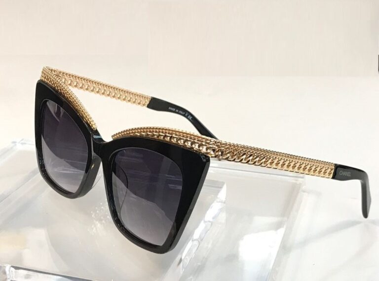 Mengotti Couture® Chanel Paris Ch4336 Woman S Chanel Black Gold Ch4336 Sunglasses Eyewear Vjljv 1 8065968b 71c2 4d2b B3e9 E3a75a692ca2
