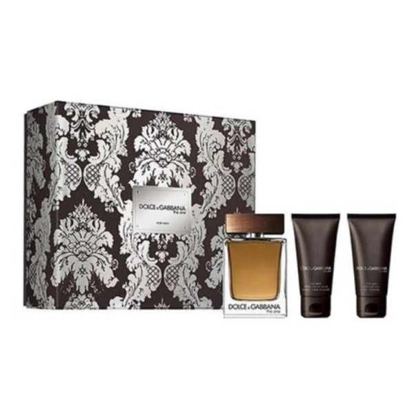 COFF DOLCE & GABANNA SET THE ONE MEN EAU DE TOILETTE 100 ML + BALM 50 ML + GEL 50 ML