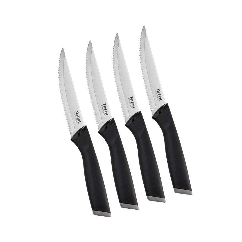 Mengotti Couture® Tefal Comfort Touch - 4X Steak Knives 12Cm 12 Cm Tefal,Comfort Touch – 4X Steak Knives 12Cm, 12 Cm