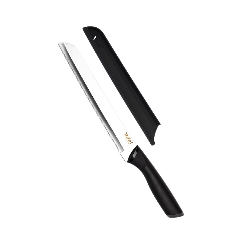 Mengotti Couture® Tefal Comfort Touch - Bread Knife 20Cm + Cover 20 Cm Tefal,Comfort Touch – Bread Knife 20Cm + Cover, 20 Cm