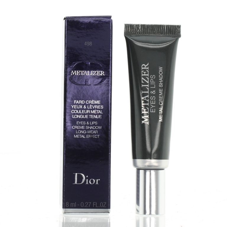 Light up your eyes and lips with metal effect shine colour with this cream pigmented Diorshow Metalizer shadow from Dior. Can be used as a lipstick or eyeshadow.