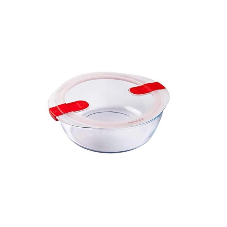 Mengotti Couture® Pyrex Cook & Heat Round Glass Food Container With Patented Microwave Safe Lid 232272.jpg
