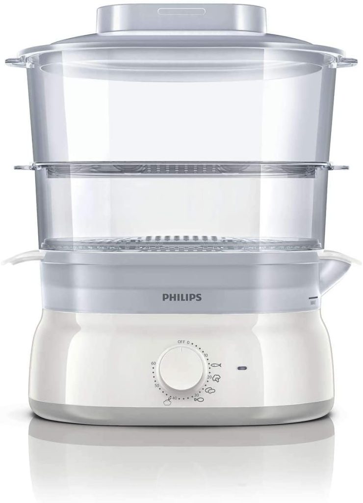 Mengotti Couture® Philips Daily Collection Food Steamer, 900 Watts, 5L, White 51KUZW6N2IL._AC_SL1250_.jpg