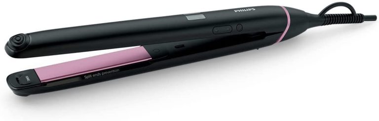 Mengotti Couture® Philips StraightCare SplitStop straightener. Ionic conditioning. Keratin infusion. Extra Long plates. 3 pin, Black 619v5d18K6L._AC_SL1250_.jpg