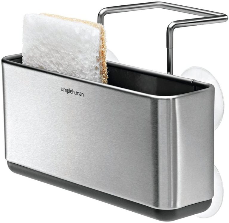 Mengotti Couture® Simplehuman Sink Caddy Brushed Stainless Steel 716t1jE-yzL._AC_SL1500_.jpg
