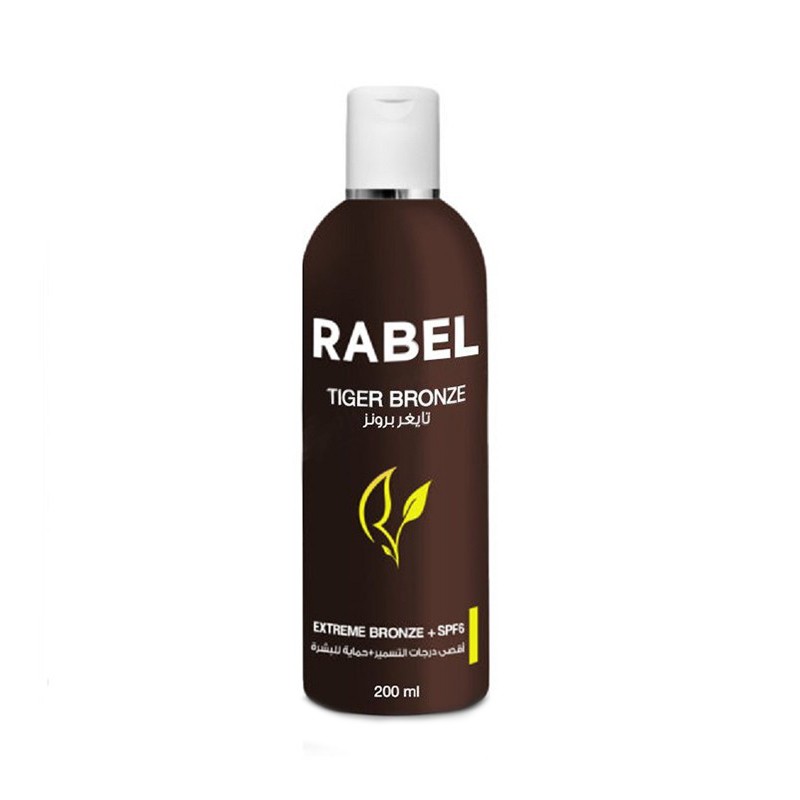 Rabel tiger bronze with protection SPF 6
