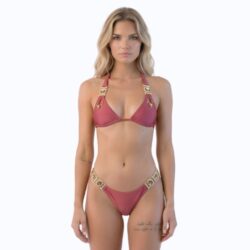 Sexy Bikini with Jewels Two Piece Bikini Swimsuit