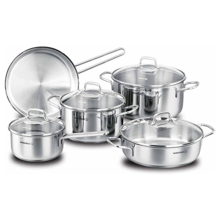 Mengotti Couture® Korkmaz Perla Cookware Set, 8 Pcs, Silver set-de-cuisine-korkmaz-perla-cookware-set-9-pieces.jpg