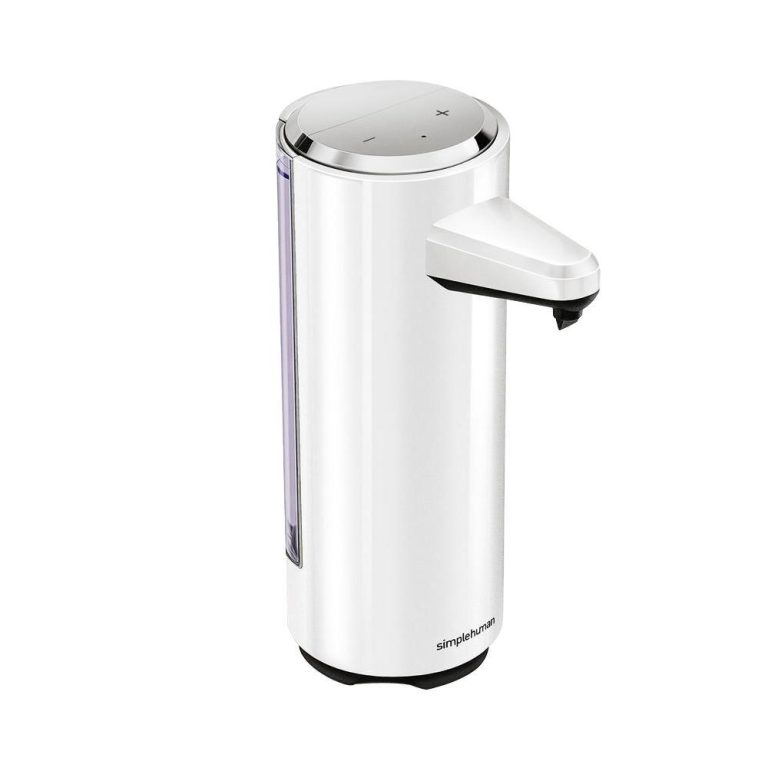Mengotti Couture® Simplehuman Rechargeable Sensor Pump 237 ML White simplehuman-ST1035.jpg