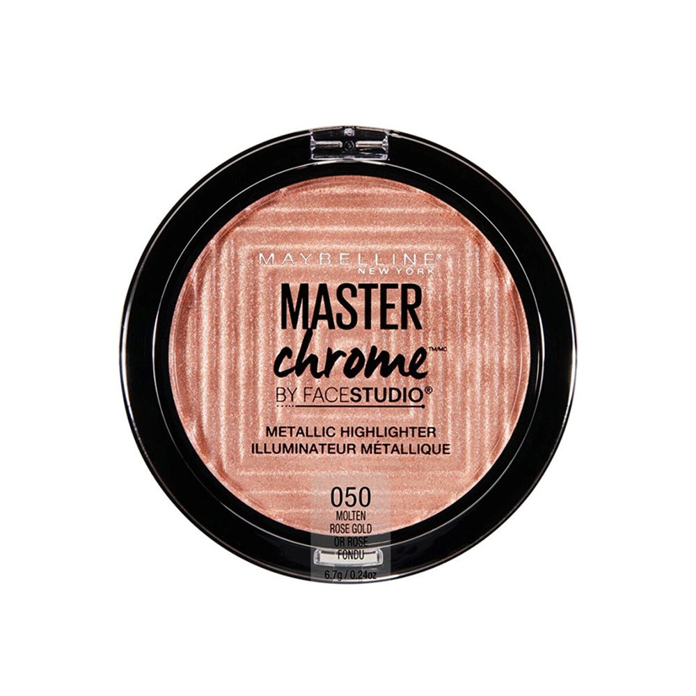 Mengotti Couture® Official Site  Maybelline Maybelline New York, Master  Chrome Metallic Highlighter, 050 Molton Rose Gold