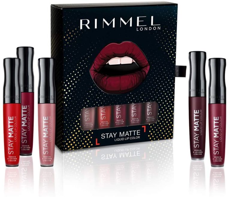 Mengotti Couture® Rimmel, Stay Matte Liquid Lip Colour - 5Pc Kit