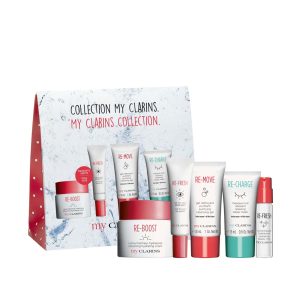 Clarins  Gift Set Mc Roll Eyes &Cr.Fraicheur+Mask Nuit 15Ml+Beauty Mist 1.5Ml Noel 21