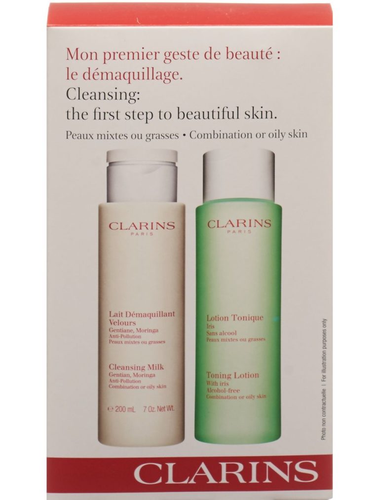 Clarins  Gift Set Clarins  Vapo Fidelite Duo Make-Up Remover