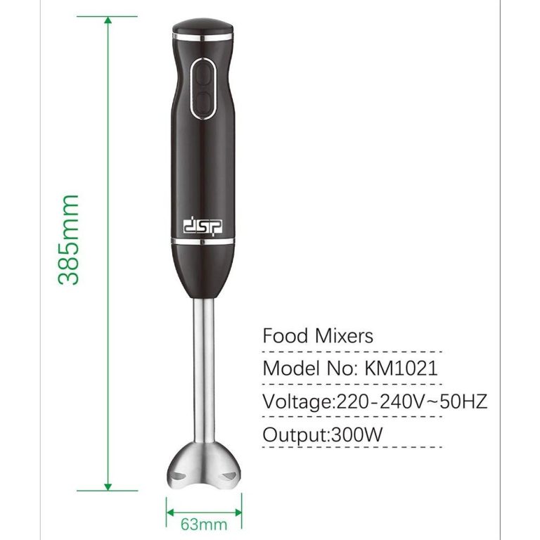 Mengotti Couture® Dsp Electric Hand Blender 300 Watts 2-Speed Black 93609-2-119ff0.jpg