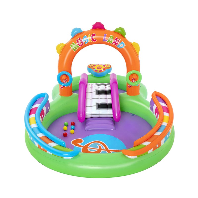 Mengotti Couture® Bestway, H2Ogo! Sing 'N' Splash Inflatable Kids Water Play Center - Bestway 53117 BESTWAY, H2OGO! SING ‘N’ SPLASH INFLATABLE KIDS-1