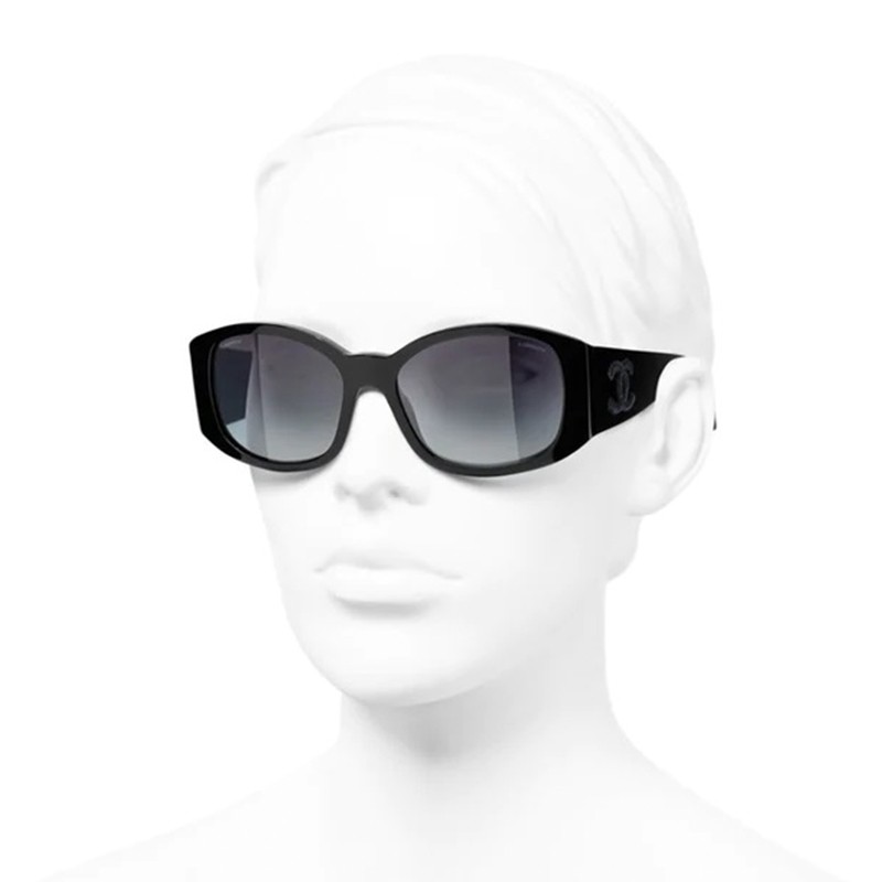 Shop Chanel Oval Sunglasses 5411 At Mengotti Couture®Official Site.