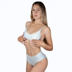 Flounced Full brief Bikini