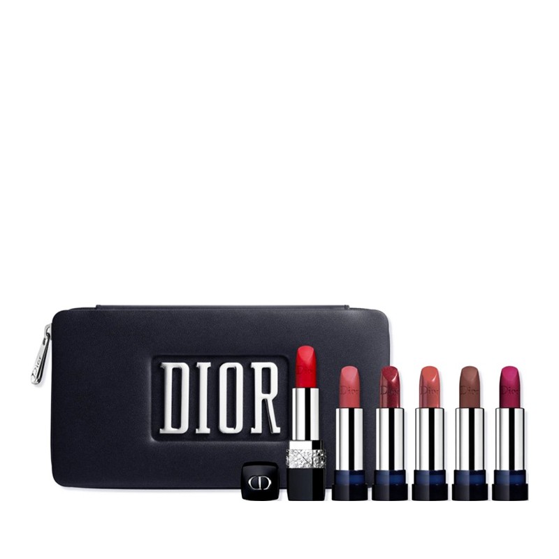 Mengotti Couture® Dior, Rouge Precious Rocks Refillable Jewel Lipstick Set - 6 Colours Dior, Rouge Precious Rocks Refillable Jewel Lipstick Set – 6 Colours