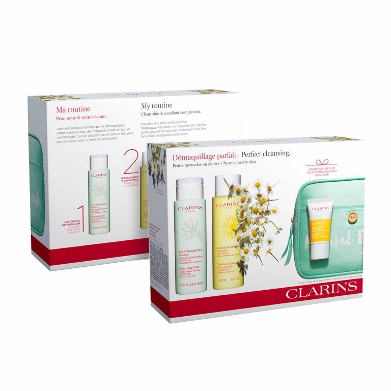 Clarins 
Perfect Cleansing Set - Normal Or Dry Skin
