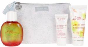 Clarins  Gift Set Eau Des Jardins+Lotion 100Ml+Body Scrub 30Ml Noel 21