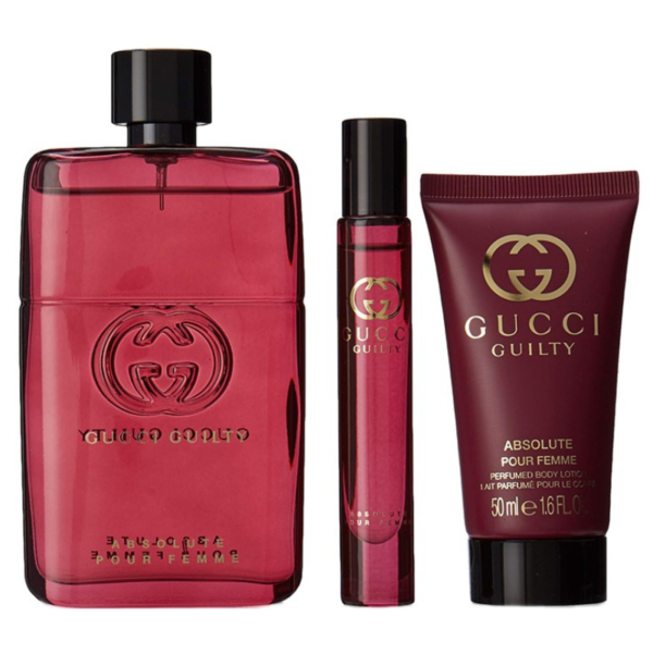 Gucci Guilty Abs F Coff Edp90Ml+Bl50+Roll7.4Ml A18*