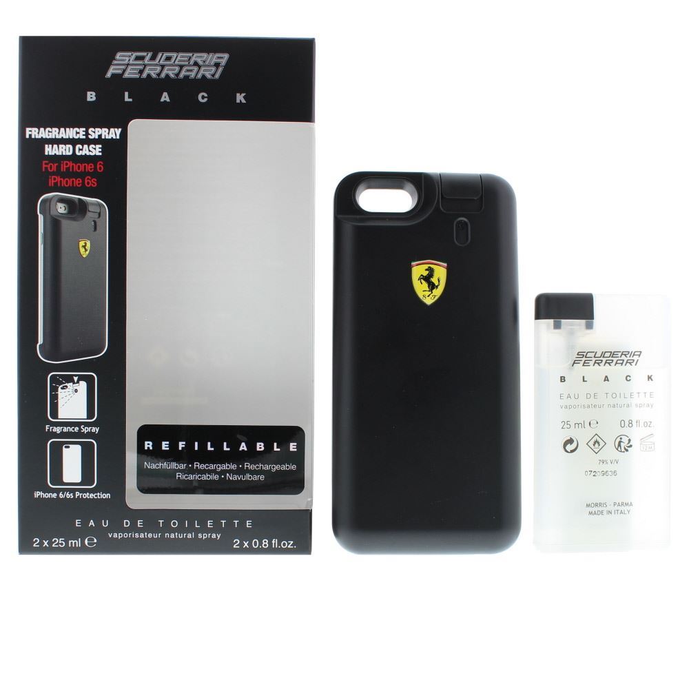 Ferrari Black Iphone 6S Case Edt 25Ml